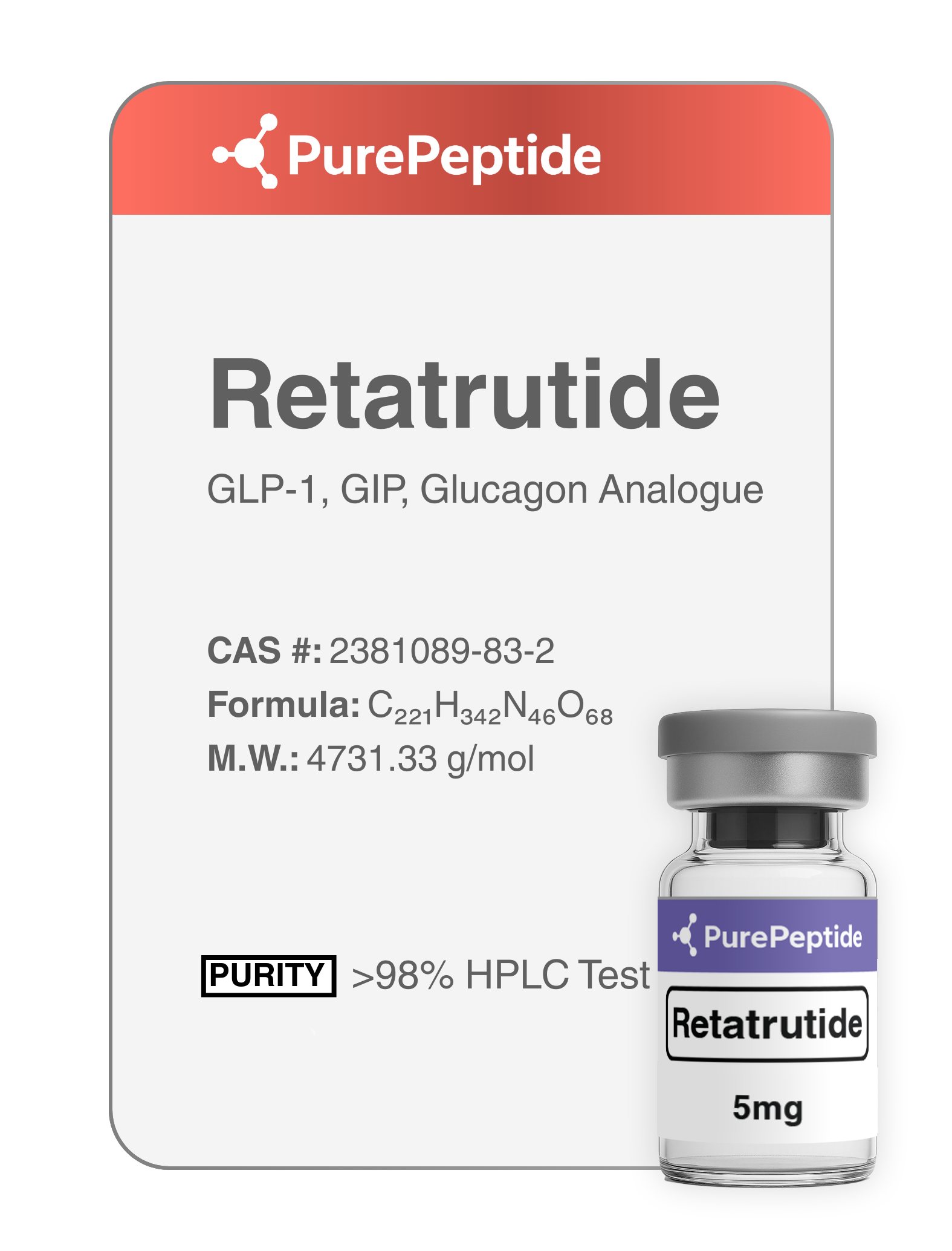 Ретатрутид (Retatrutide) 5/10/30mg