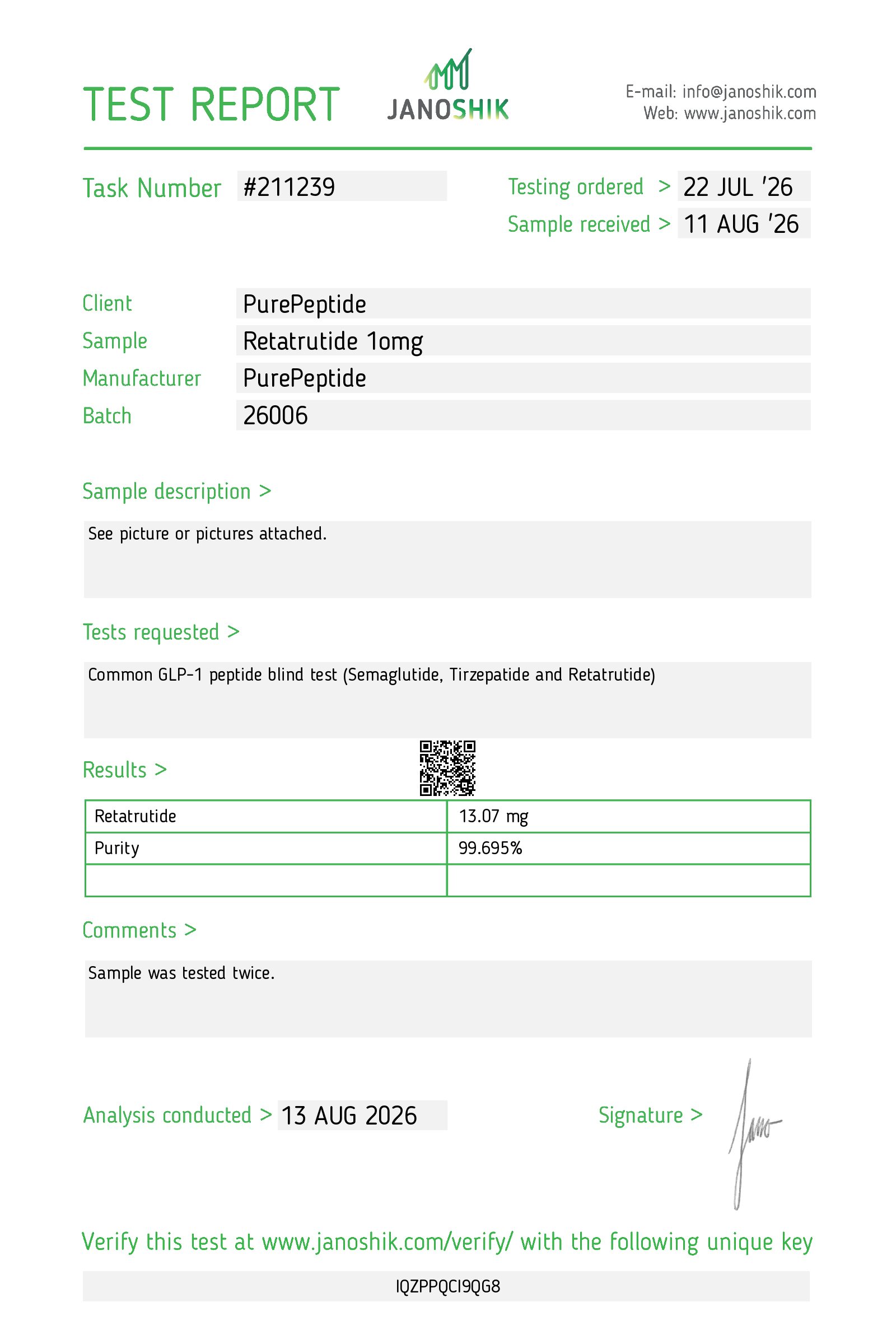 Ретатрутид (Retatrutide) 5/10/30mg