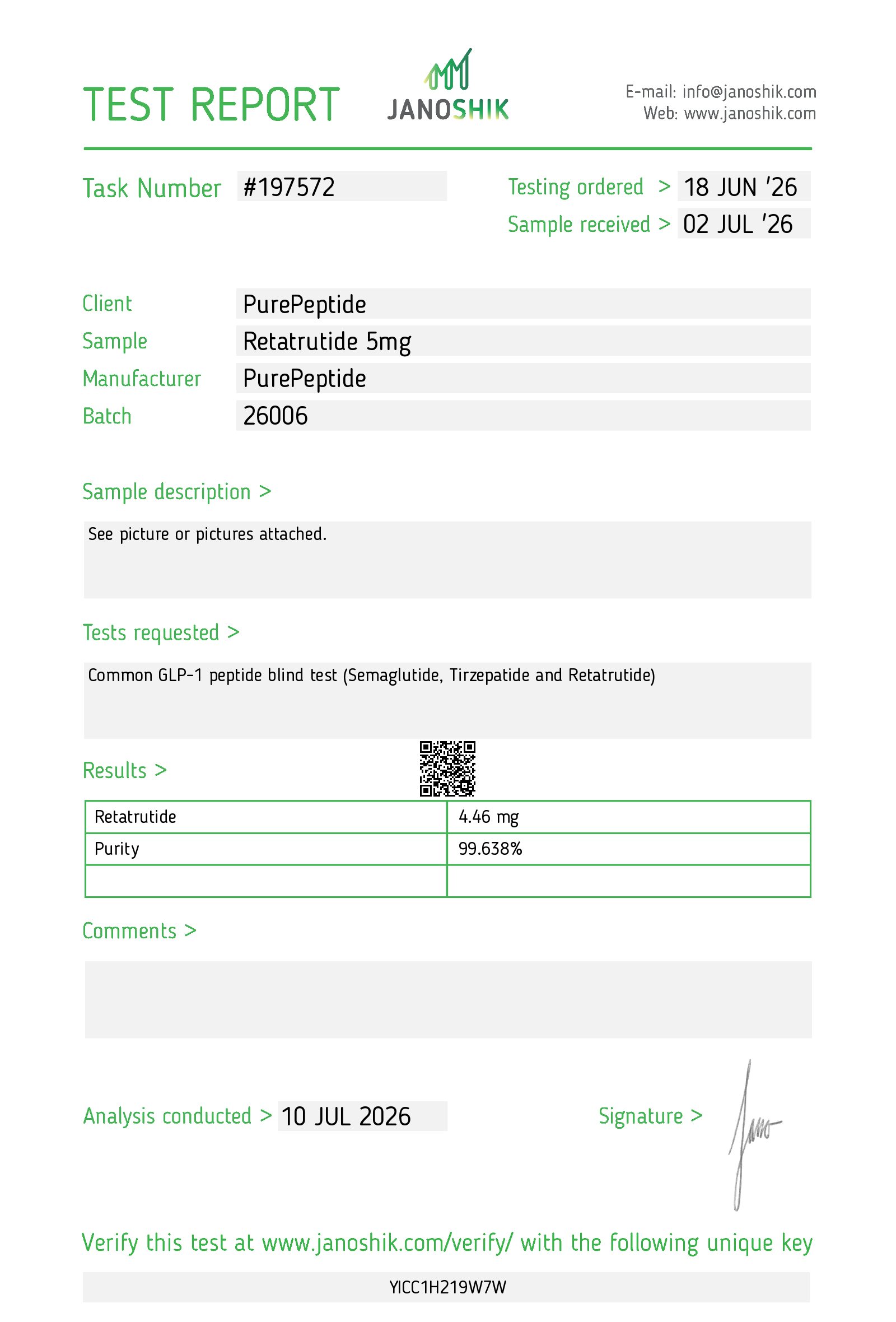 Ретатрутид (Retatrutide) 5/10/30mg