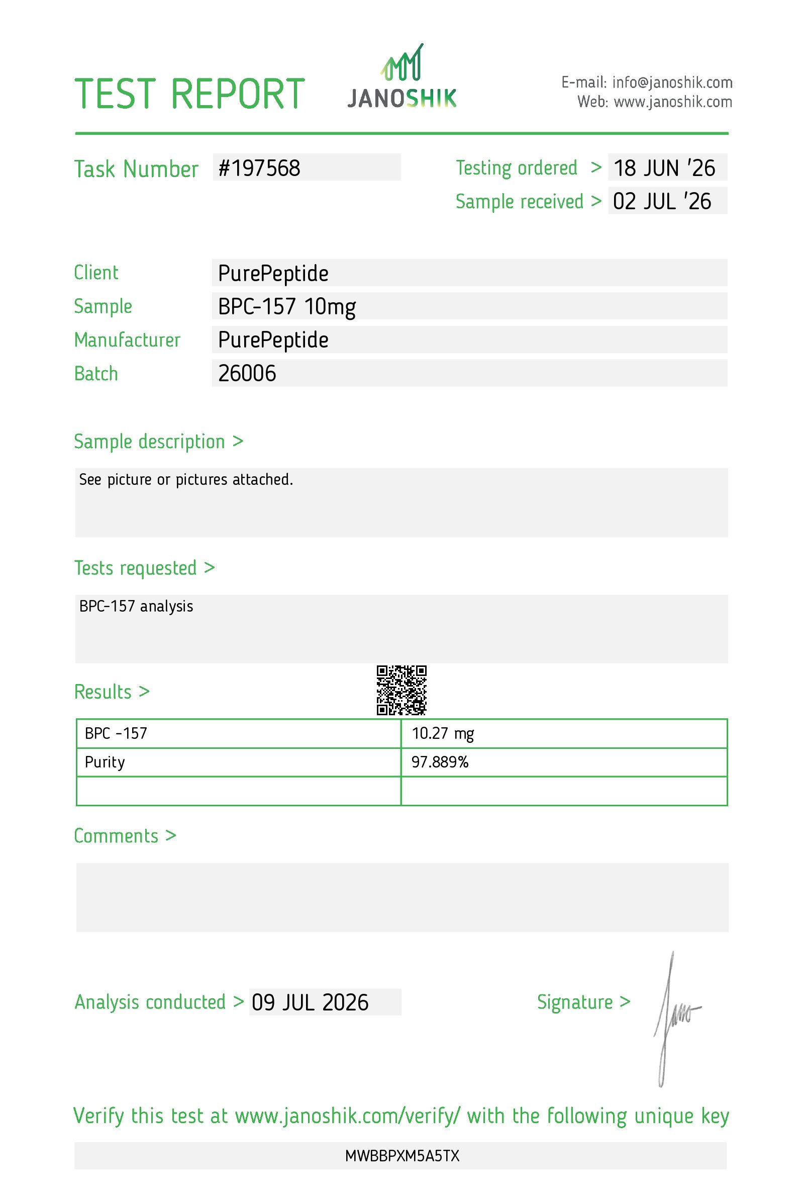 BPC-157 5mg/10mg