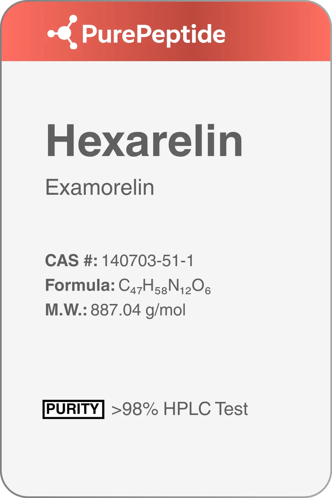 Фармакокинетика и GH-стимулираща активност на Hexarelin при различни пътища на приложение PurePeptide