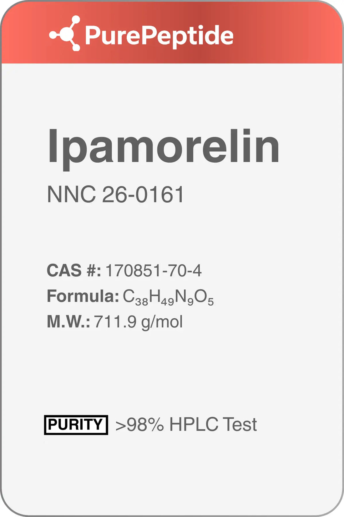 Селективна стимулация на растежния хормон чрез Ipamorelin – първият селективен GH секретагог PurePeptide