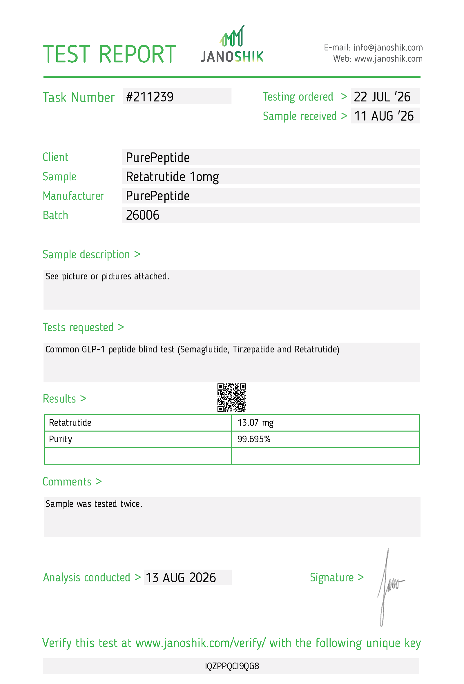 Ретатрутид (Retatrutide 5/10/30mg